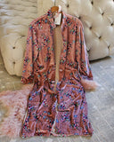 Spool Lux Velvet Duster in Rose: Alternate View #3