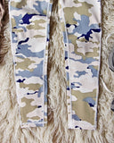 Sporty Gym Leggings in Camo: Alternate View #3