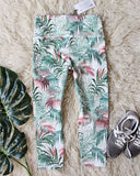 Sporty Gym Leggings in Palm: Alternate View #5