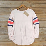 Sporty Stripe Tee: Alternate View #4