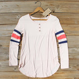 Sporty Stripe Tee: Alternate View #1