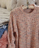 Confetti Love Sweater in Pink: Alternate View #3