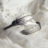 Spruce & Feather Bracelet: Alternate View #2