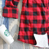 Ski Lodge Plaid Flannel: Alternate View #3