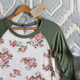 Spruce Rose Tee: Alternate View #3