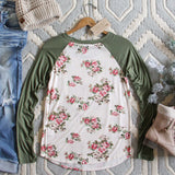 Spruce Rose Tee: Alternate View #4