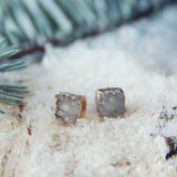 Spruce Stone Earrings: Alternate View #1