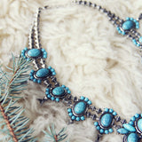 The Squash Blossom & Fir Necklace: Alternate View #3