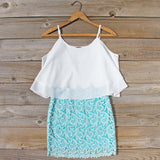 St. Tropez Dress in Sky: Alternate View #1