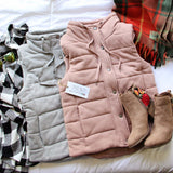 Stadium Cloth Vest in Mauve: Alternate View #5