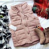 Stadium Cloth Vest in Mauve: Alternate View #1