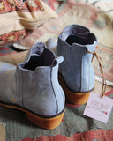 Starry Night Suede Boots in Sky: Alternate View #3