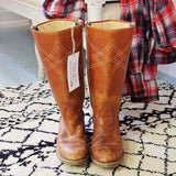 Sweet Stitch Vintage Boots: Alternate View #3