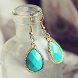 Stone Cast Earrings: Alternate View #2