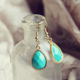 Stone Cast Earrings: Alternate View #1