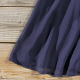 Stone Spell Beaded Dress in Navy: Alternate View #3