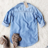 Storied Rose Chambray Top: Alternate View #4