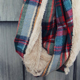 Stormy Nights Scarf in Red: Alternate View #2