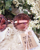 Strawberry Fields Sunnies in Dusty Pink: Alternate View #2