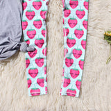 Strawberry Stretch Yoga Pants: Alternate View #3