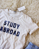 Mother Denim Brand Study Abroad Tee: Alternate View #4