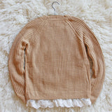 The Sugar Pine Lace Sweater: Alternate View #4