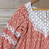 Sugared Breeze Blouse in Desert Ikat: Alternate View #2