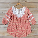 Sugared Breeze Blouse in Desert Ikat: Alternate View #4