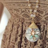Sugar Stone Necklace: Alternate View #1