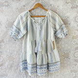 Summer Juniper Blouse in Sky: Alternate View #1