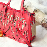 Sun Valley Tote in Red: Alternate View #2