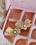 Sunburst Earrings: Alternate View #3