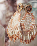 Sundar Earrings in Dusty Pink: Alternate View #2
