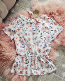 Sun Spell Wrap Top: Alternate View #3