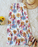 Sunflower Maxi Skirt: Alternate View #5