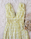 Sunrise Rose Lace Maxi: Alternate View #1