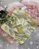 Luxe Cotton Bandana in Sunset: Alternate View #2