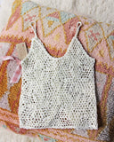 Sunshower Crochet Tank: Alternate View #3