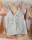Sunshower Crochet Tank: Alternate View #1
