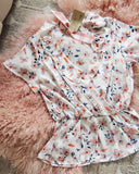 Sun Spell Wrap Top: Alternate View #1