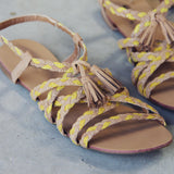 Sunstone Braided Sandals: Alternate View #2