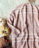 Sutton Cardigan Sweater in Blush: Alternate View #2