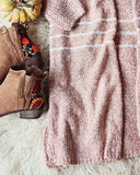 Sutton Cardigan Sweater in Blush: Alternate View #3