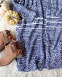 Sutton Cardigan Sweater in Navy: Alternate View #3