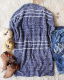 Sutton Cardigan Sweater in Navy: Alternate View #4