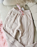 Sweater Knit Joggers: Alternate View #2