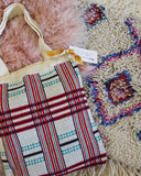 Sweater Knit Tote in Tartan: Alternate View #2
