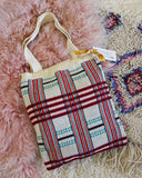Sweater Knit Tote in Tartan: Alternate View #4