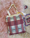 Sweater Knit Tote in Tartan: Alternate View #1