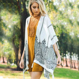 Sweet Autumn Fringe Duster: Alternate View #2
